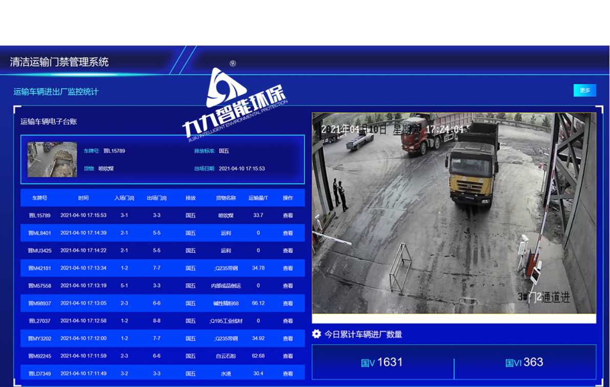 清潔運輸門禁管理系統(tǒng)