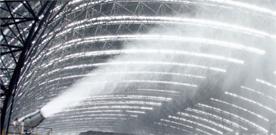 鷹眼聯(lián)動霧炮如何治理無組織排放粉塵治理的？